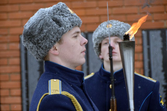 Воинский мемориал  «Стена памяти» открылся в селе Погорелое Городище Зубцовского района 03.11.2016-12