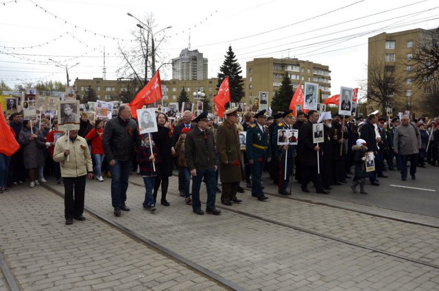 &quot;Бессмертный полк&quot; в Твери. 09.05.2017-6