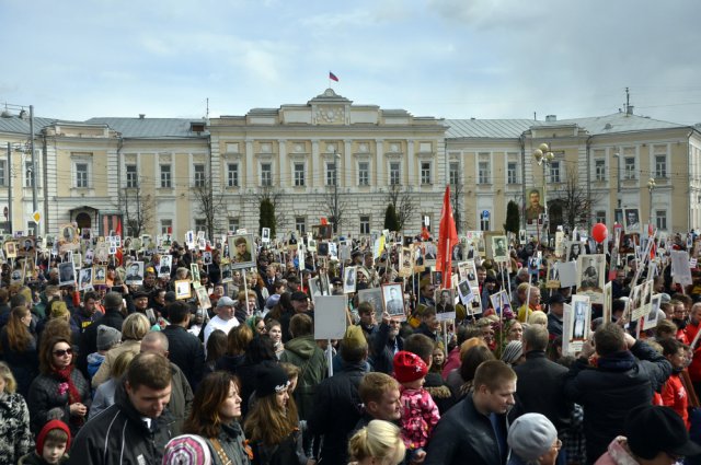 &quot;Бессмертный полк&quot; в Твери. 09.05.2017-13