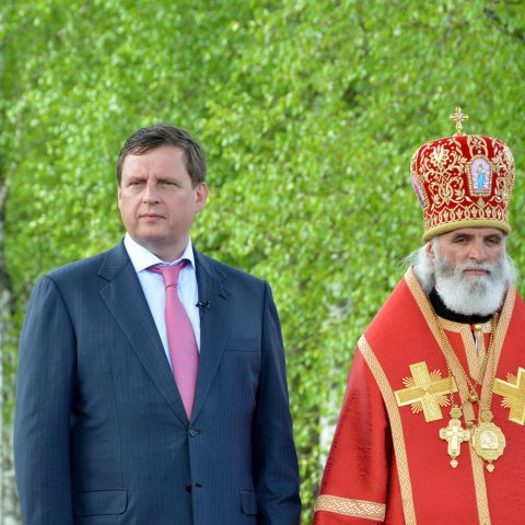 XVIII Волжский крестный ход стартовал от истока Волги. 28.05.2016-16 XVIII Волжский крестный ход стартовал от истока Волги. 28.05.2016-16