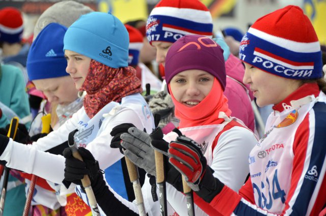 "Лыжня России-2017": на старте! 11.02.2017-1 "Лыжня России-2017": на старте! 11.02.2017-1