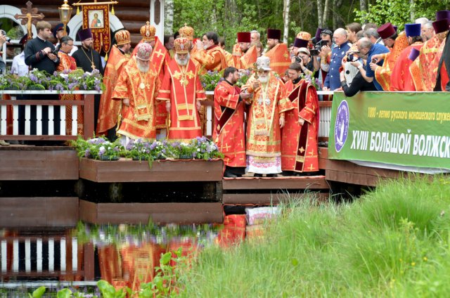 XVIII Волжский крестный ход стартовал от истока Волги. 28.05.2016-21