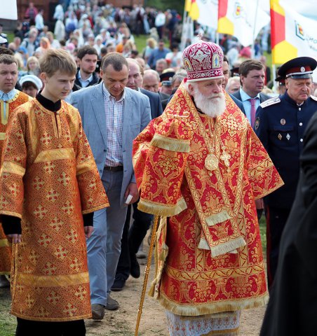 XVIII Волжский крестный ход стартовал от истока Волги. 28.05.2016-18