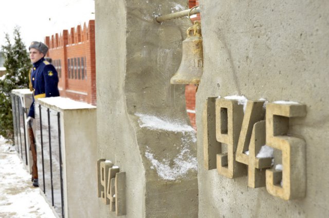 Воинский мемориал  «Стена памяти» открылся в селе Погорелое Городище Зубцовского района 03.11.2016-2