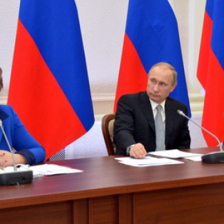 Президент России встретился с Советом законодателей РФ в Петрозаводске