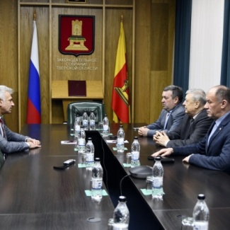 Руководство областного парламента провело рабочую встречу с и. о. ректора Тверского государственного медицинского университета Александром Сонисом