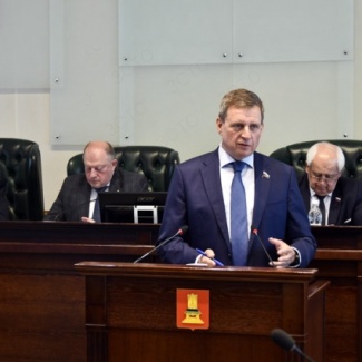 Сенатор Андрей Епишин представил отчет о работе за 2023 год