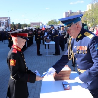 В Твери состоялась ежегодная торжественная церемония «Посвящение в суворовцы»
