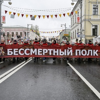 Более 11 тысяч человек приняли участие в шествии «Бессмертного полка» в Твери