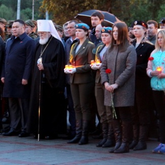 В Тверской области прошла акция «Свеча памяти»
