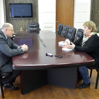 Сергей Голубев провел рабочую встречу с Почетным гражданином Тверской области Тамарой Карякиной