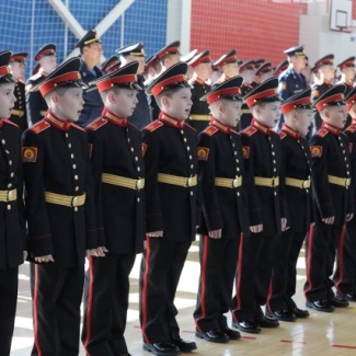 В Тверском суворовском военном училище состоялась торжественная церемония посвящения в суворовцы