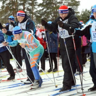 Областной парламент вышел на Всероссийскую лыжню